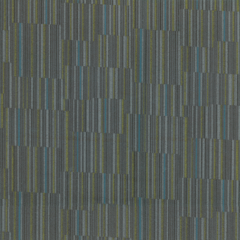 Ковровая плитка Desoma Flock (Флок) Stripes Onyx 231018...